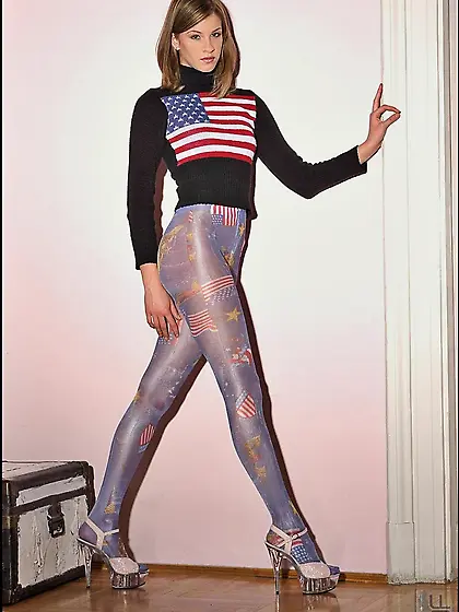 Frisky Viola with tight ass and peachy tits in transparent panty