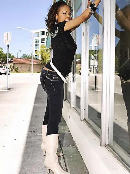 Lacey big chocolate ass