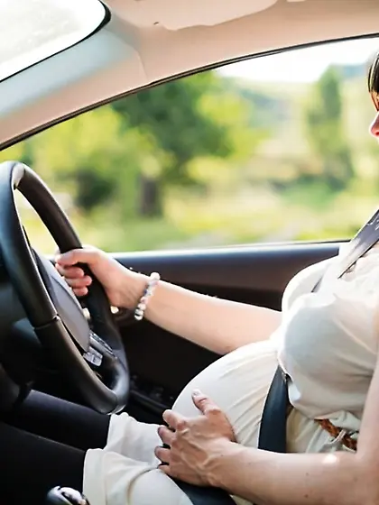 Driving lesson babes