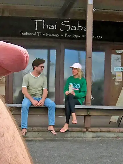 WNBR Byron Bay erection public exhibitionist cock