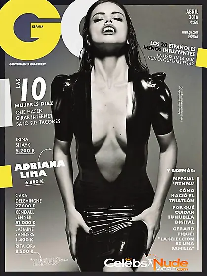 Adriana Lima Cleavage