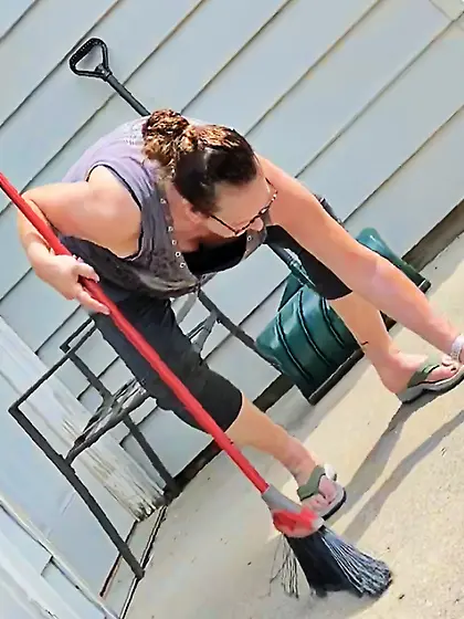 Gilf and her dirty panties