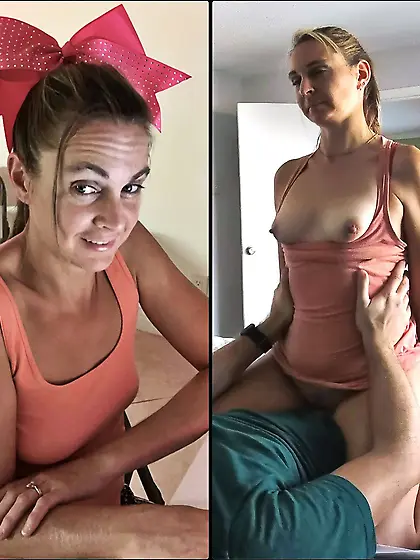 Wife On Off Dressed Undressed