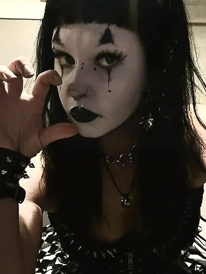 Dutch Goth Emo Clown Slut Teen