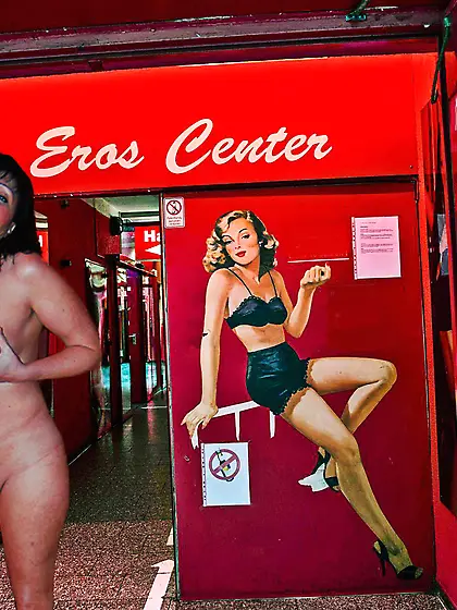 German Prostitute Mariolitta in a Brothel