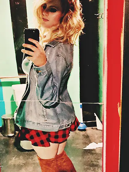 Perfectly Feminine Sissy Crossdresser at the Club