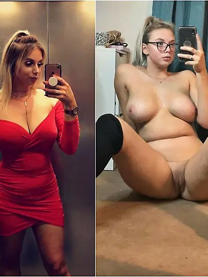 before and after amateur sluts