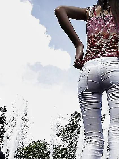 Denim teenagers leggings most non naked