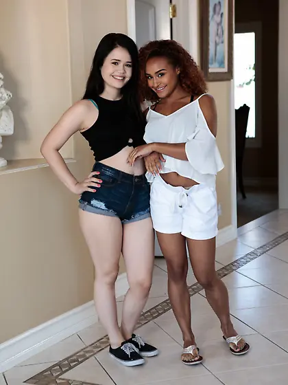 Every touch holds special weight when you see interracial sex