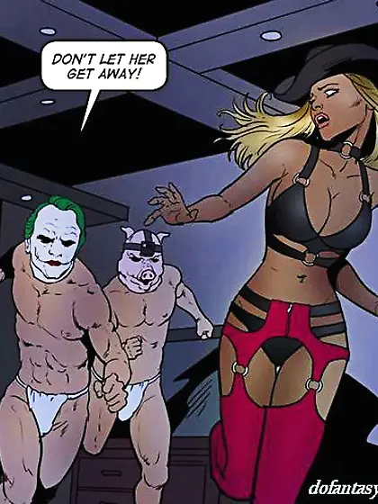 Slutty blonde slapped grabbed