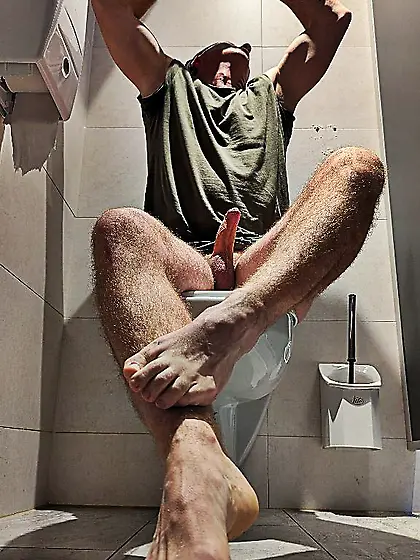Andy Gymnast toilet rest stop lust 73