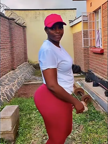 Fat ass African bitch