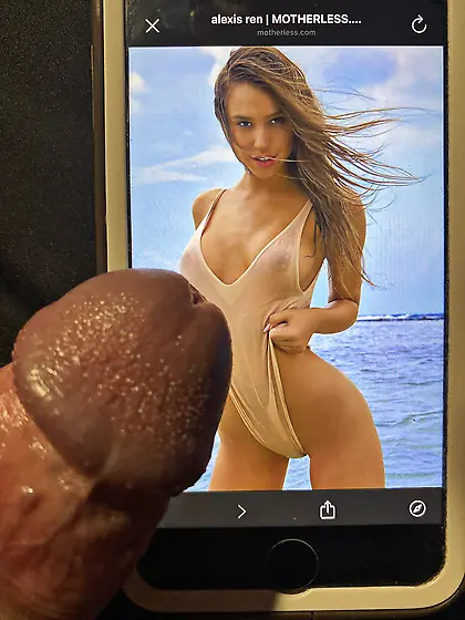 Alexis Ren Cock tribute