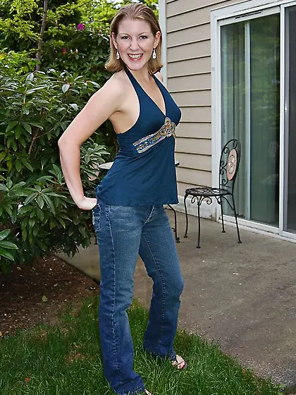 Young sexy shaped housewifes