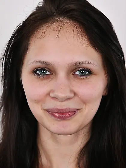 Dark haired european amateur