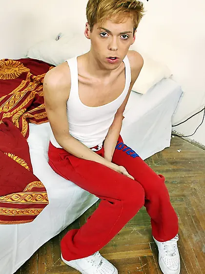 British young stud fucks