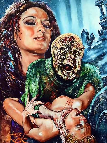 Pulp Horror Art