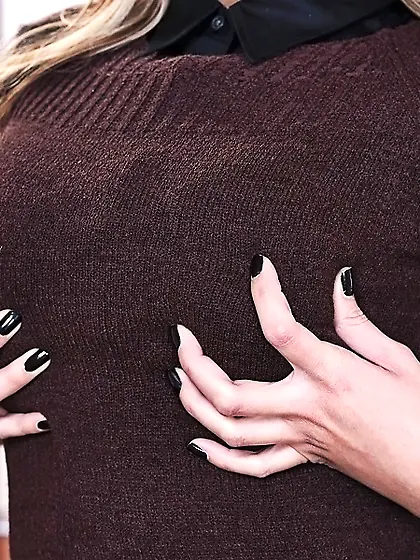 American milf seductive stockings