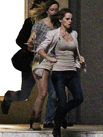Emma Watson End of the World Set