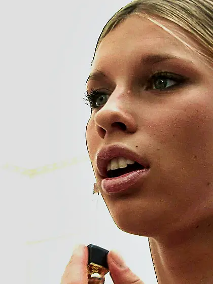 Russian teen blonde masturbating and cumming in bathroom