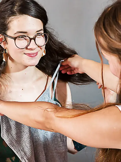 best lesbian experience with a geek who wants to explore sex