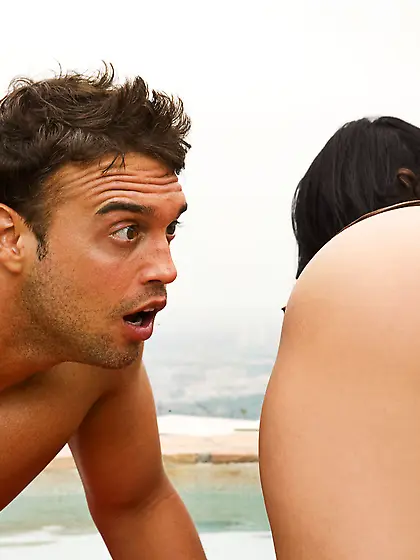 Raquel Vega gets a big fat cock up her nasty pussy after getting