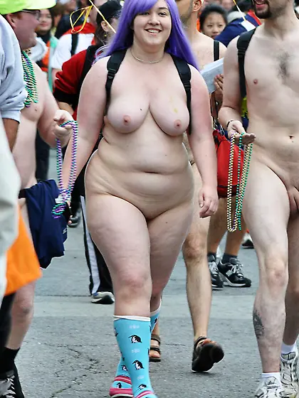 San Francisco Nudists at Bay to Breakers