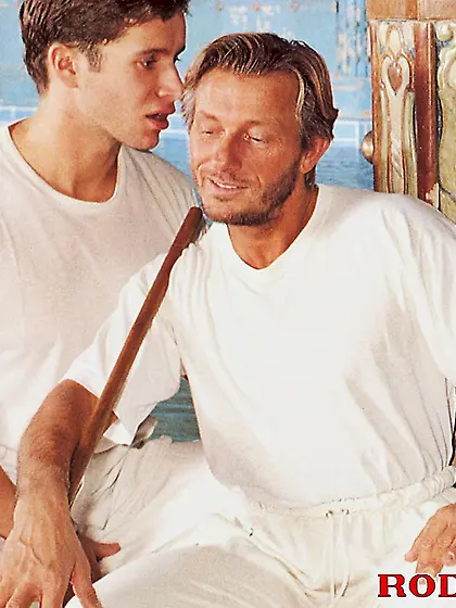 Sexy retro blonde stuffed