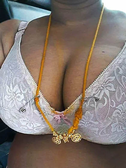 Brown Desi Cleavage