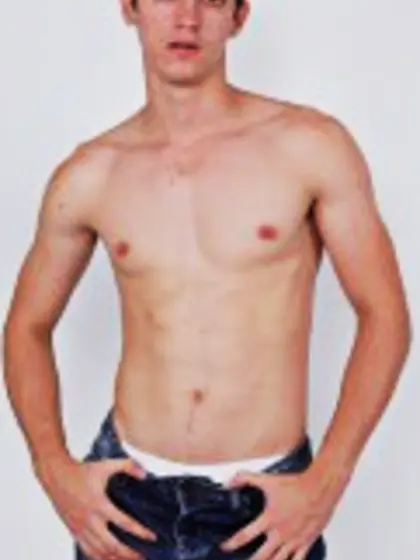 Brunette Young Man Jake Close Up.