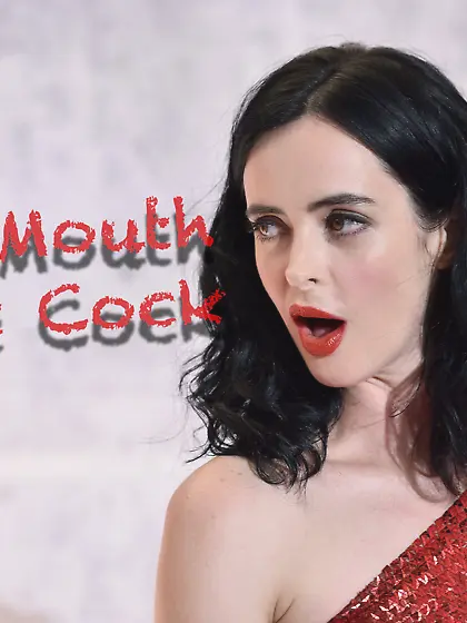 Open mouth,  insert cock