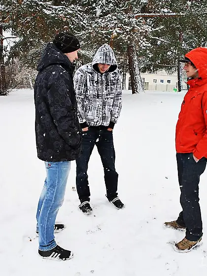 Miroslav, Filip, Iveta, Valerij