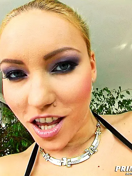 Blonde girls huge boobs