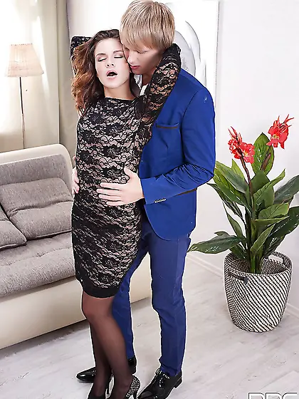 Russian small hardcore blowjob