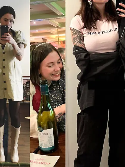 Swedish brunette with big tits