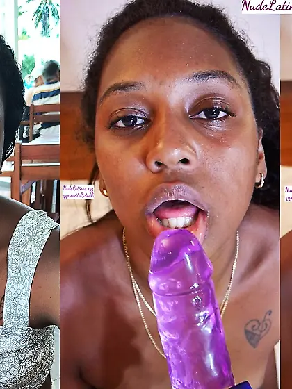 Cute young black Cuban student ebony Latina sexy x