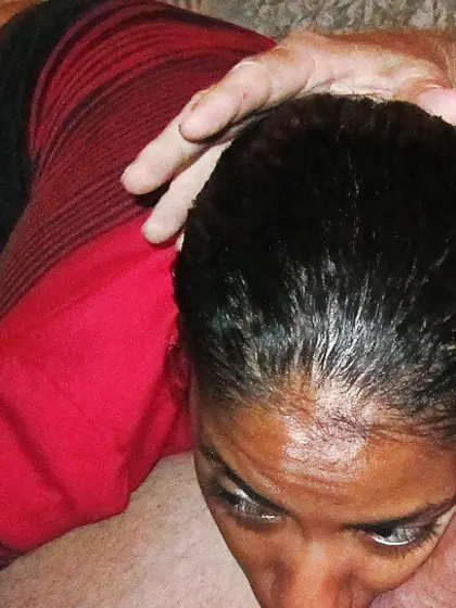 Black Wife Takes Care Of White Balls