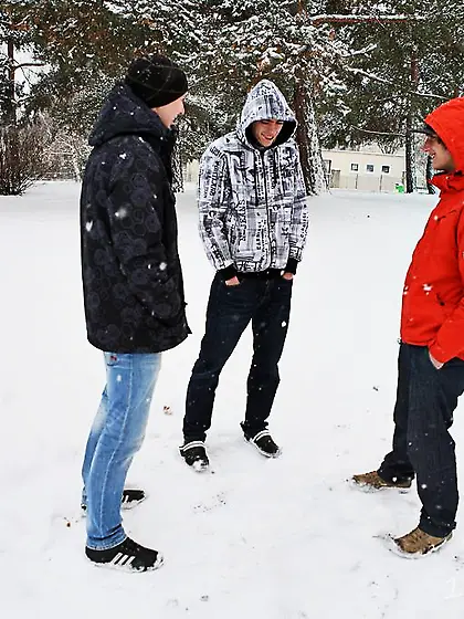 Miroslav, Filip, Iveta, Valerij