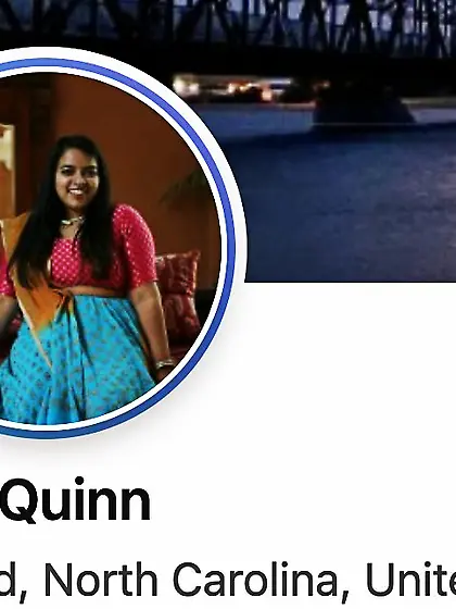 Maya Patel Quinn.  Age: 33.  Concord North Carolina.