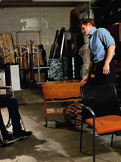 Handsome gay dudes ready