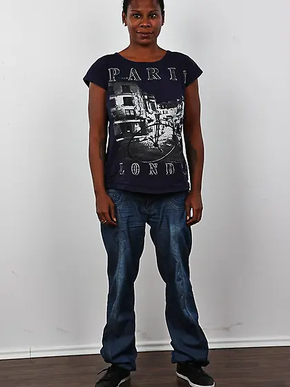 Ebony floppy tits aesthetically