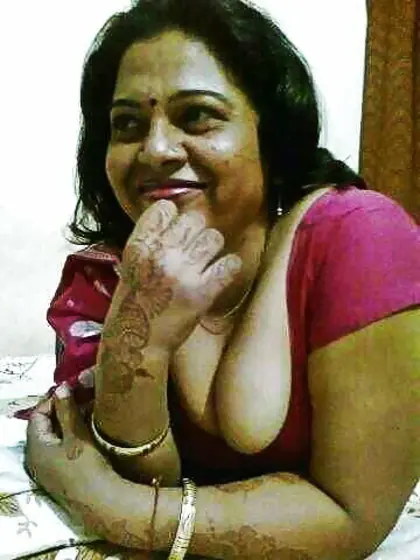 Brown Desi Cleavage
