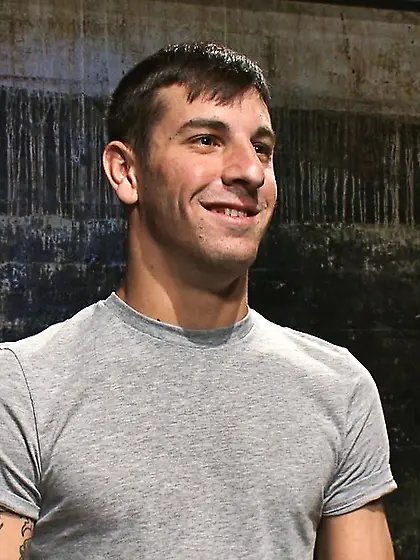 Well hung man gets tied up and used up in...