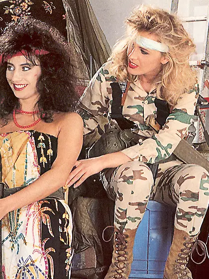 Hot horny retro lesbian