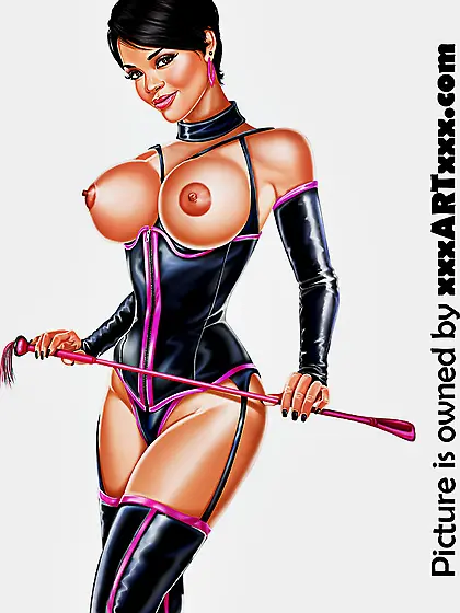 Cartoon celebrities ready satisfy