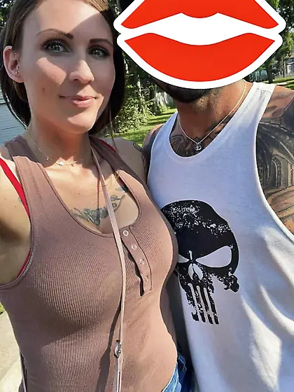 Lacey fingers herself of the GGW bus