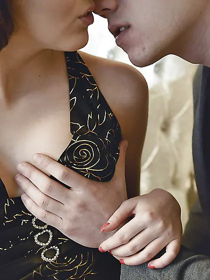 Brunette small ass anal