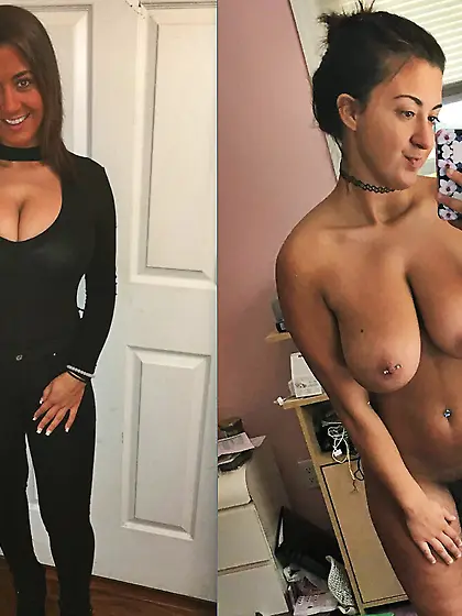 before and after amateur sluts