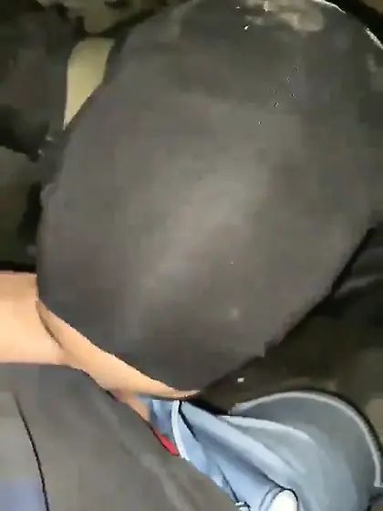 Sucking white cock deep