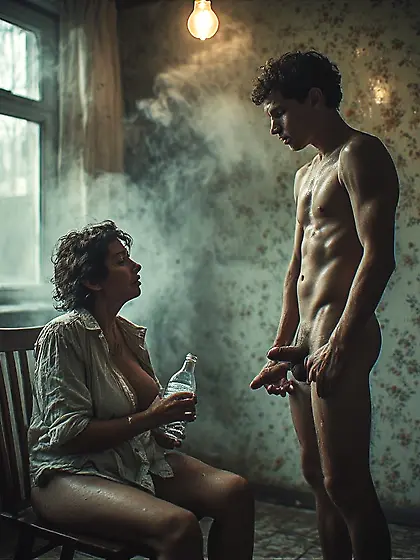 When father left the house,  Mom and I grew closer